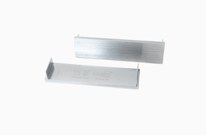2000mm Brushed Silver x 100mm x 14mm Grate