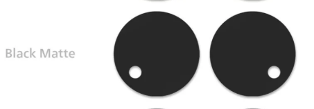MATTE BLACK ROUND TOILET HINGE COVERS for BIANCO-II/MILAN/ZENMO/VIVO-II/JAMIE/ACQUA-II/JESS-II/EXON ZENMO branded toilets.