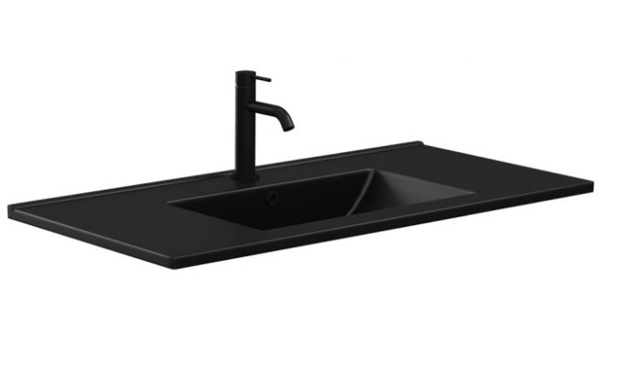 750mm Ceramic Vanity Top - Available in 3 Colours