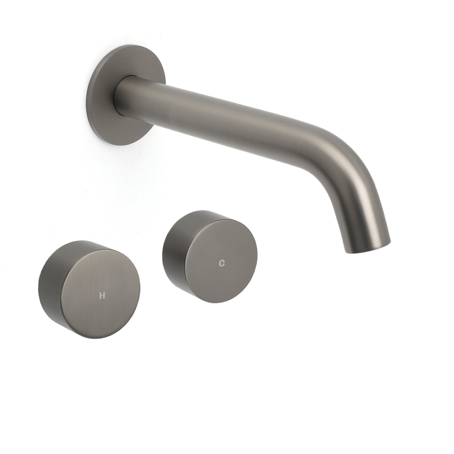 Round Hot & Cold Handles with Spout - Available in 5 Colours