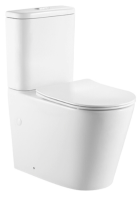 JESS-II RIMLESS GLOSS WHITE TOILET ZENMO ECT