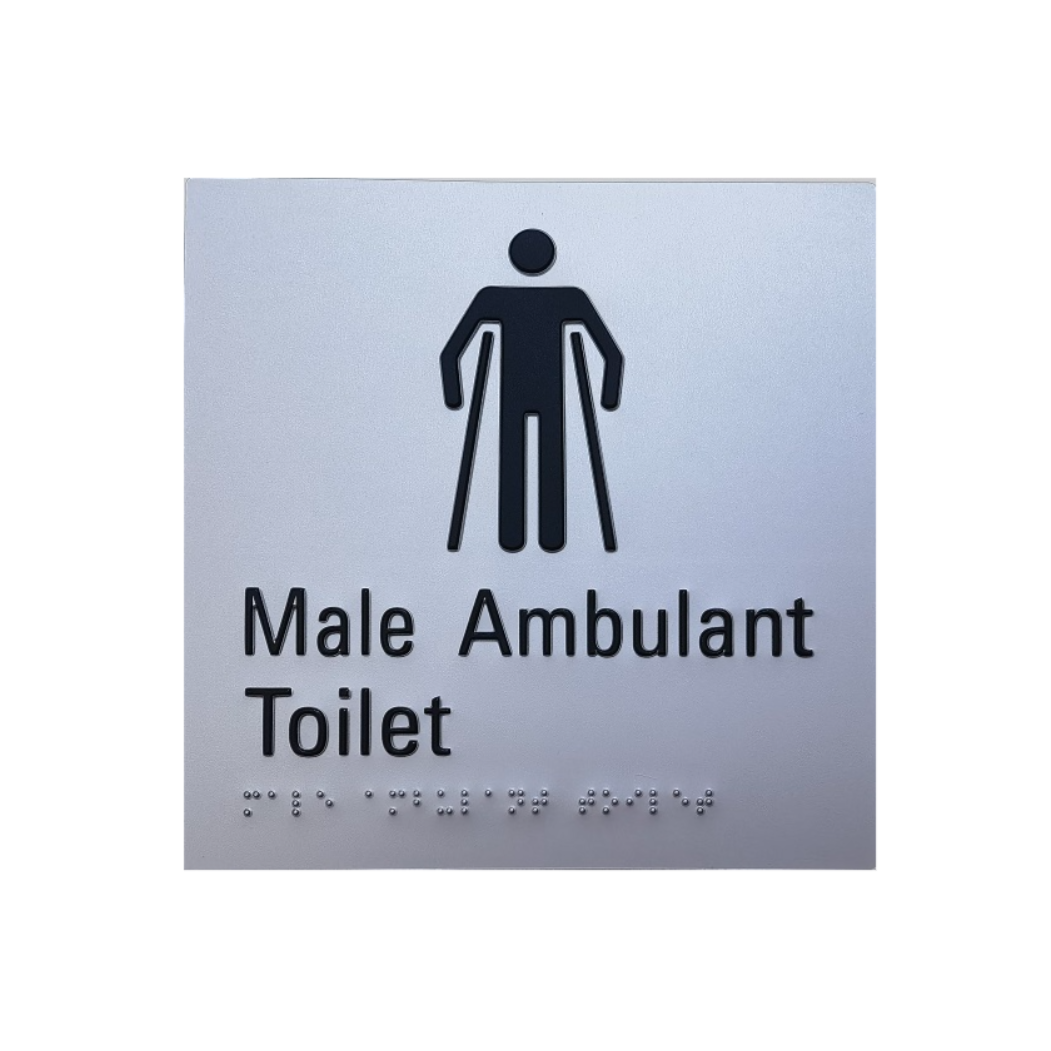 TP SIGN-MALE AMB AMBULANT