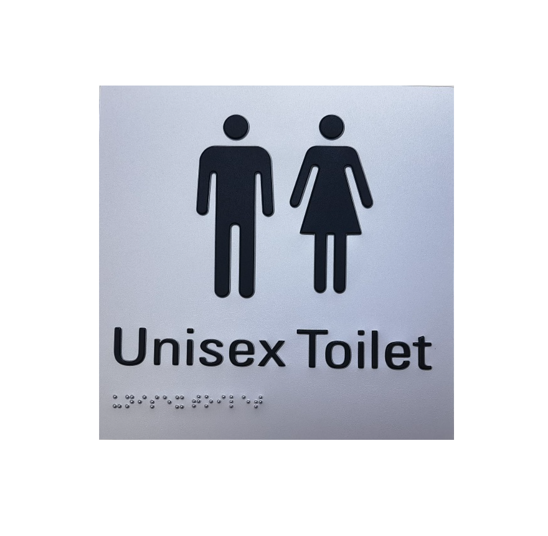 UNISEX TOILET SIGN