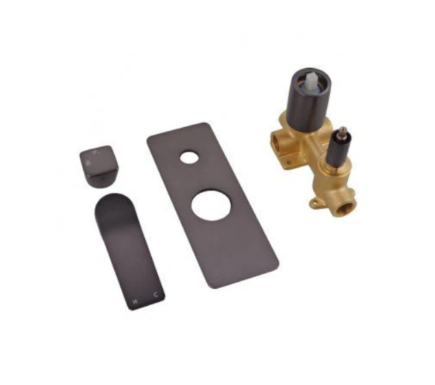 Rush Wall Divertor Mixer - Available in 4 colours
