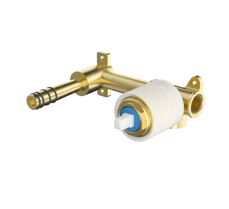 In Wall Body for Nouveau Wall Combination Mixer with backing plate