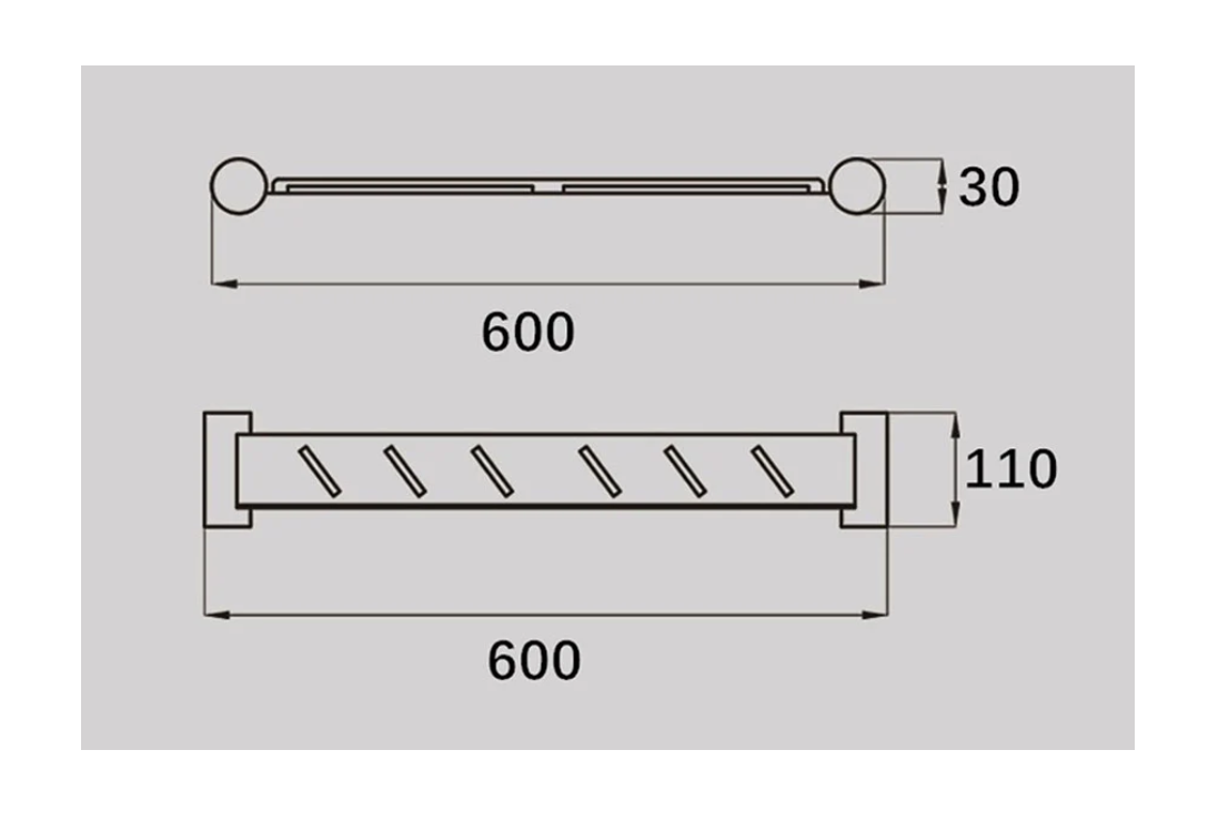 VIVO Stainless Steel Shelf - Available in 6 colours