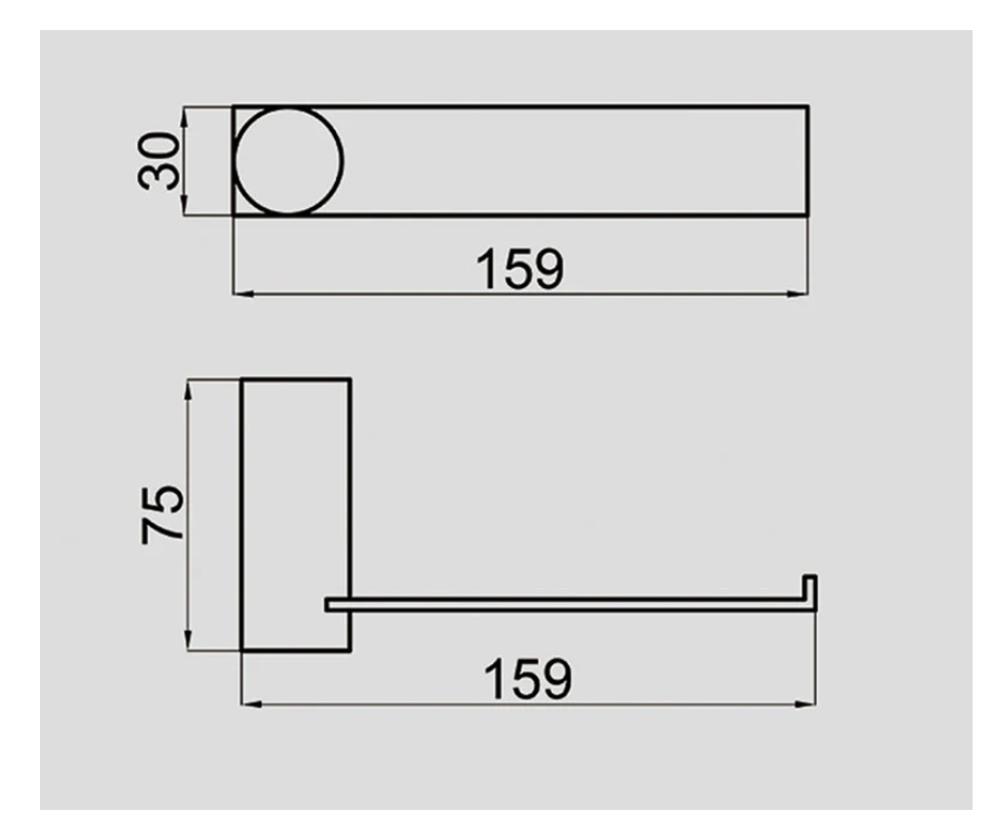 VIVO Toilet Roll Holder - Available in 6 colours