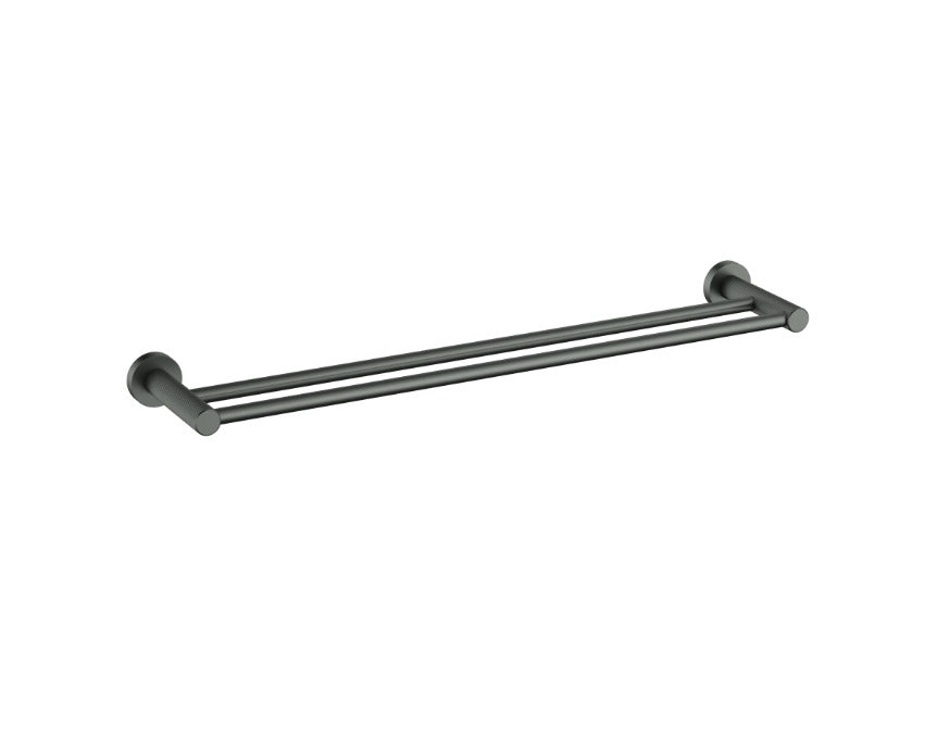 Luxe 600mm Double Towel Rail - Available in 4 colours