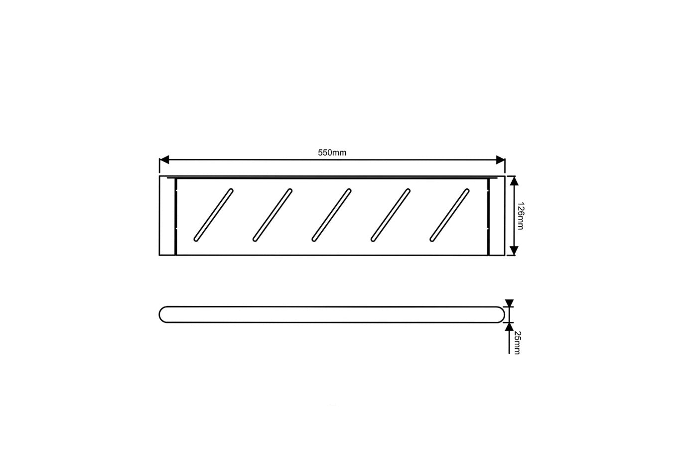 INDI Shower Shelf - Available in 4 colours