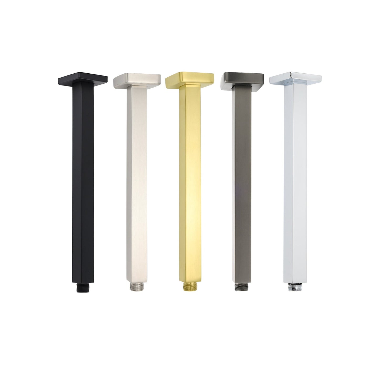 300mm Square Shower Ceiling Dropper - Available in 5 Colours