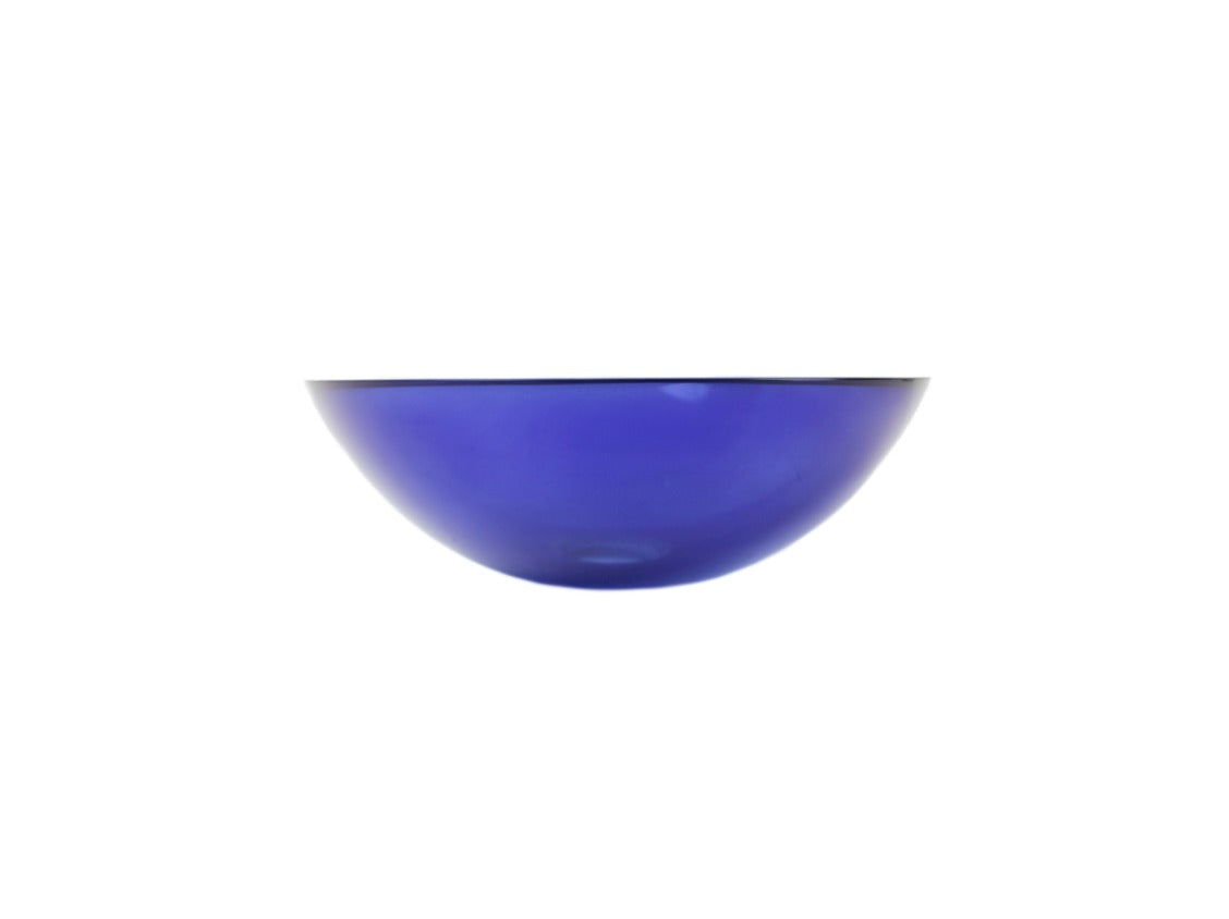 DREAM BLUE (COMPACT) 310*130*19 thick Blue Semi-Translucent Tempered Glass Countertop Vanity Basin