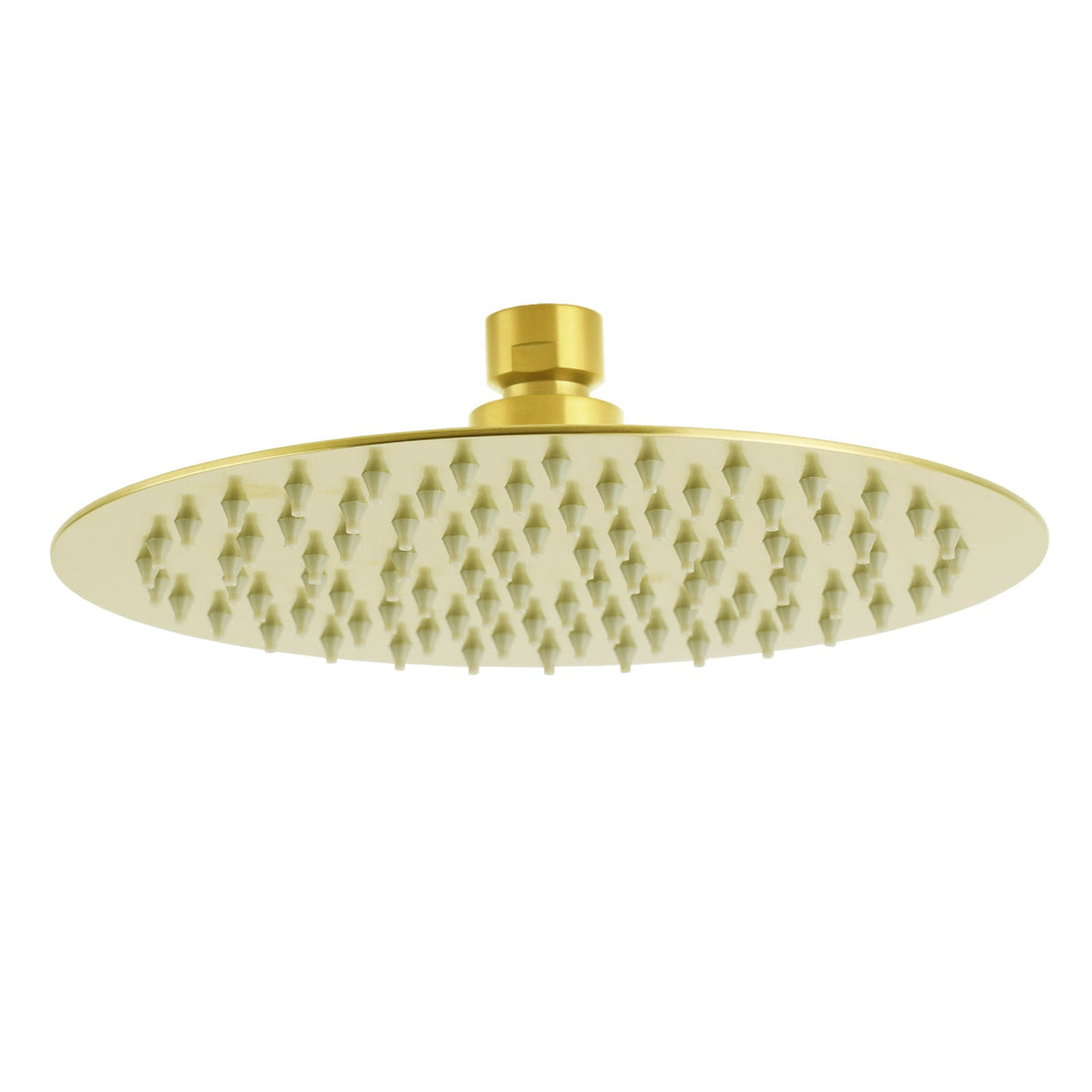 Round Half Shower Rail 200mm head - Available in 5 Colours with Rubber Hose