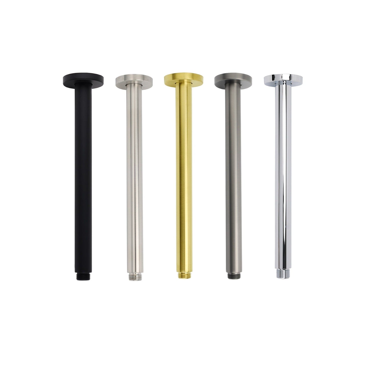 600mm Round Ceiling Arm (Dropper) - Available in 5 Colours