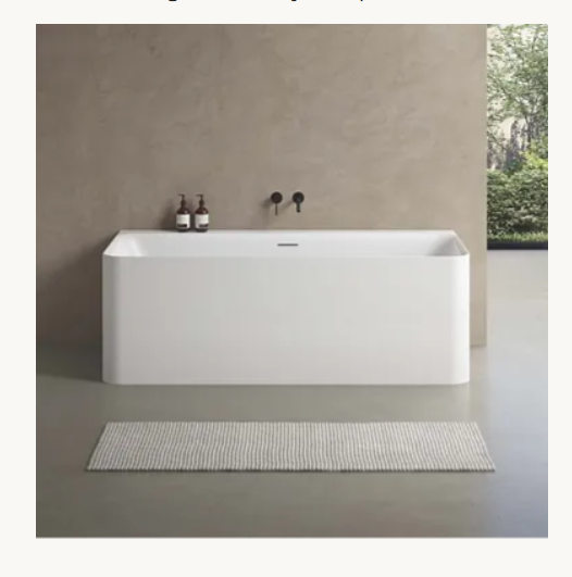 KHEUB LINU 1700 GLOSS WHITE BTW WITH OVERFLOW