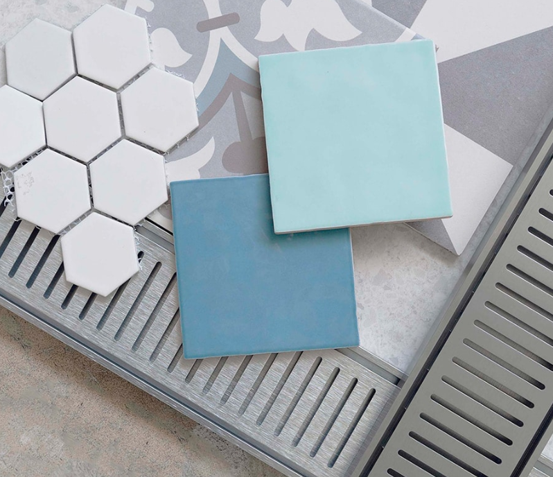 1400mm Brushed Silver 100mm x 14mm Grate