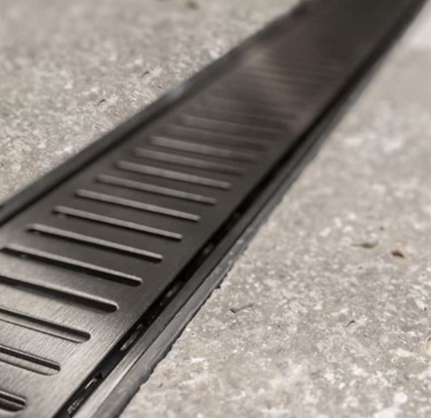 1900mm Brushed Silver 100mm x 14mm Grate