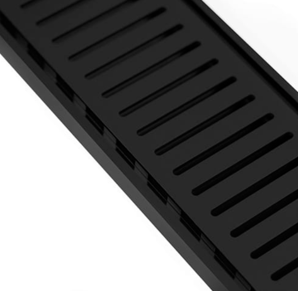 3800mm Matte Black x 100mm x 14mm Grate