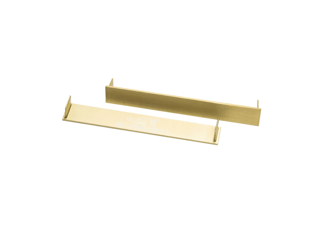 4900mm Brushed Gold x 100mm x 14mm Grate