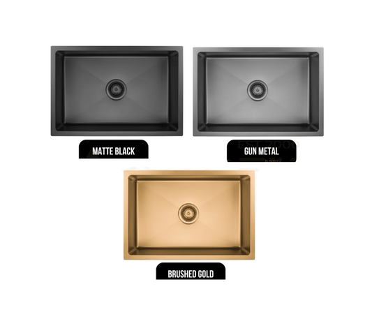 750*450*220mm SS Sink - Available in 3 Colours
