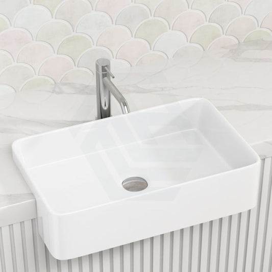 Kheub Square Curved Rectangulargloss Calacatta Large