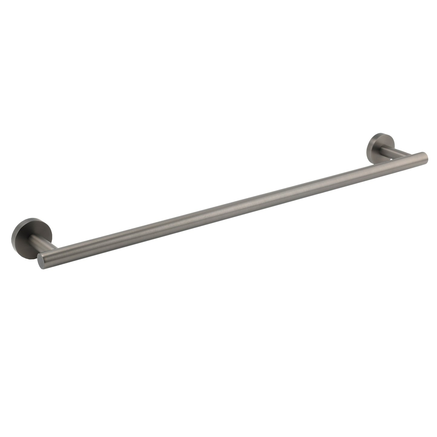 MAYNE 600mm Round Single Towel Rail - Available in 5 colours
