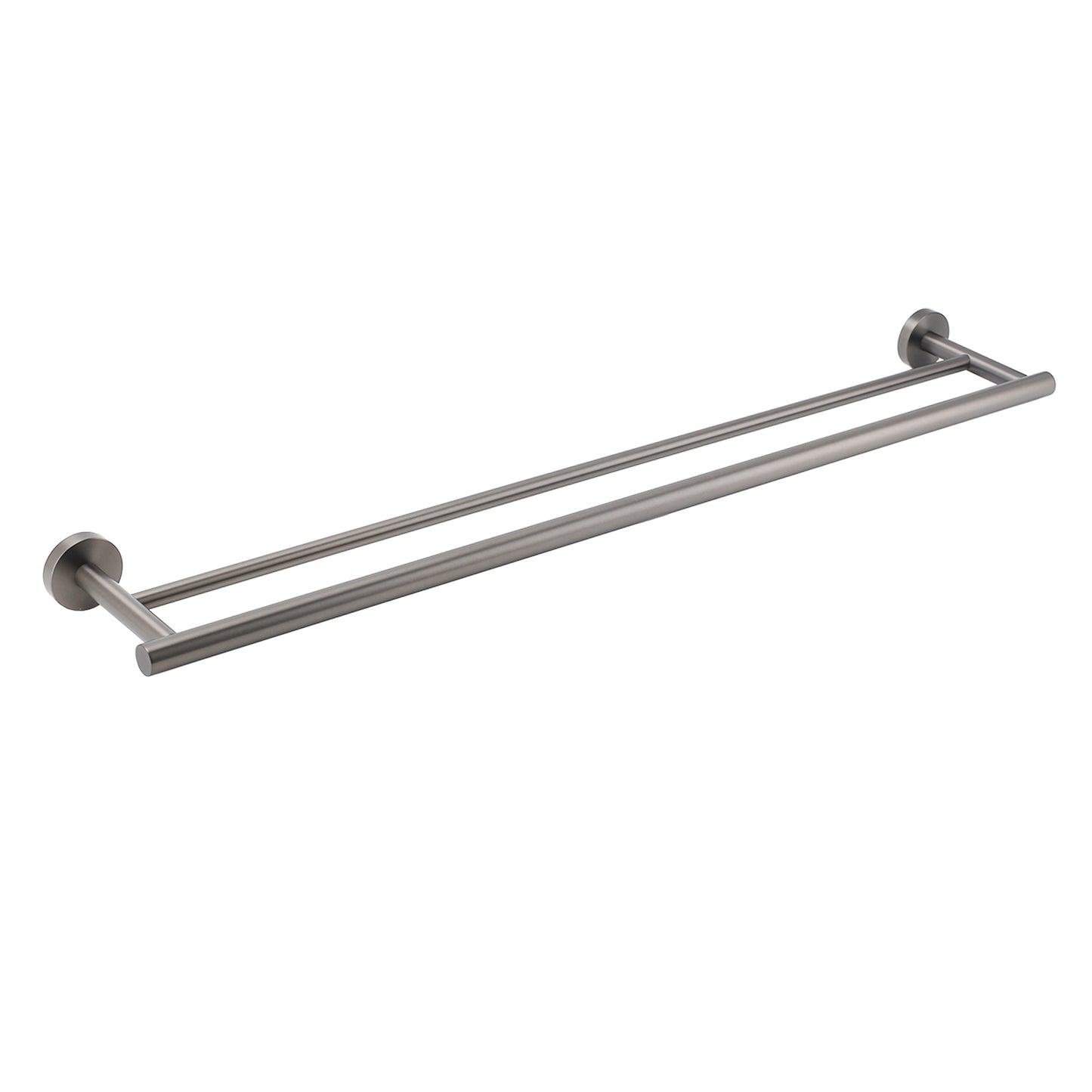 MAYNE 750mm Round Double Towel Rail - Available in 5 colours