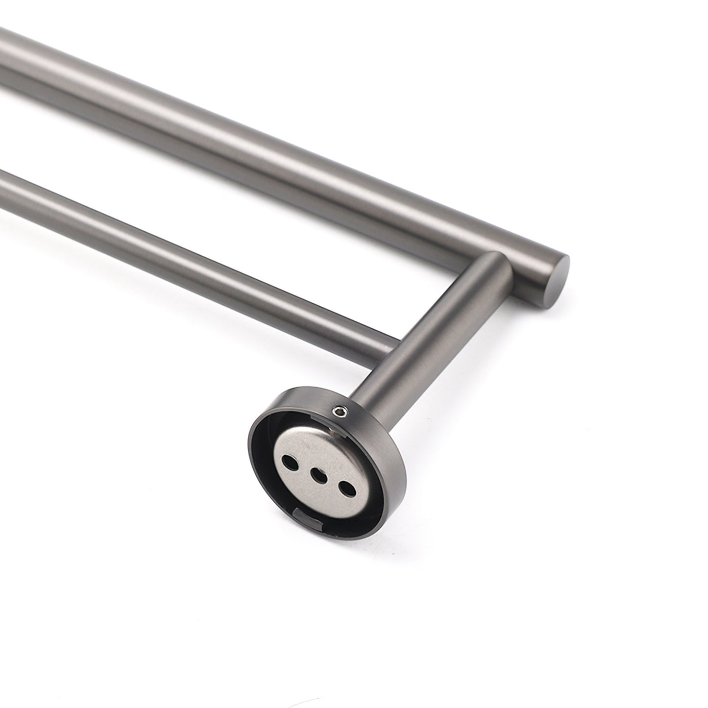 MAYNE 750mm Round Double Towel Rail - Available in 5 colours