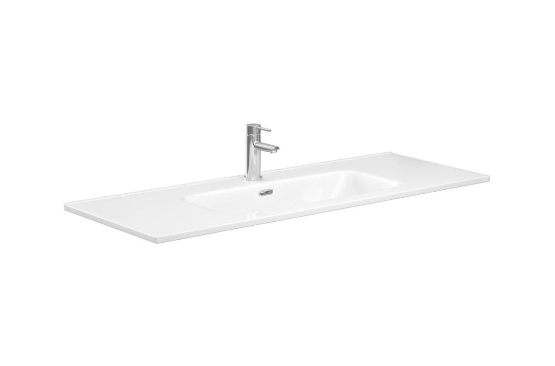 1500mm Ceramic Vanity Top - Available in 3 Colours Single Bowl