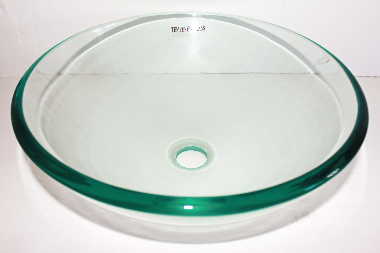 Glass Basin 420 x 140mm Clear Swiss