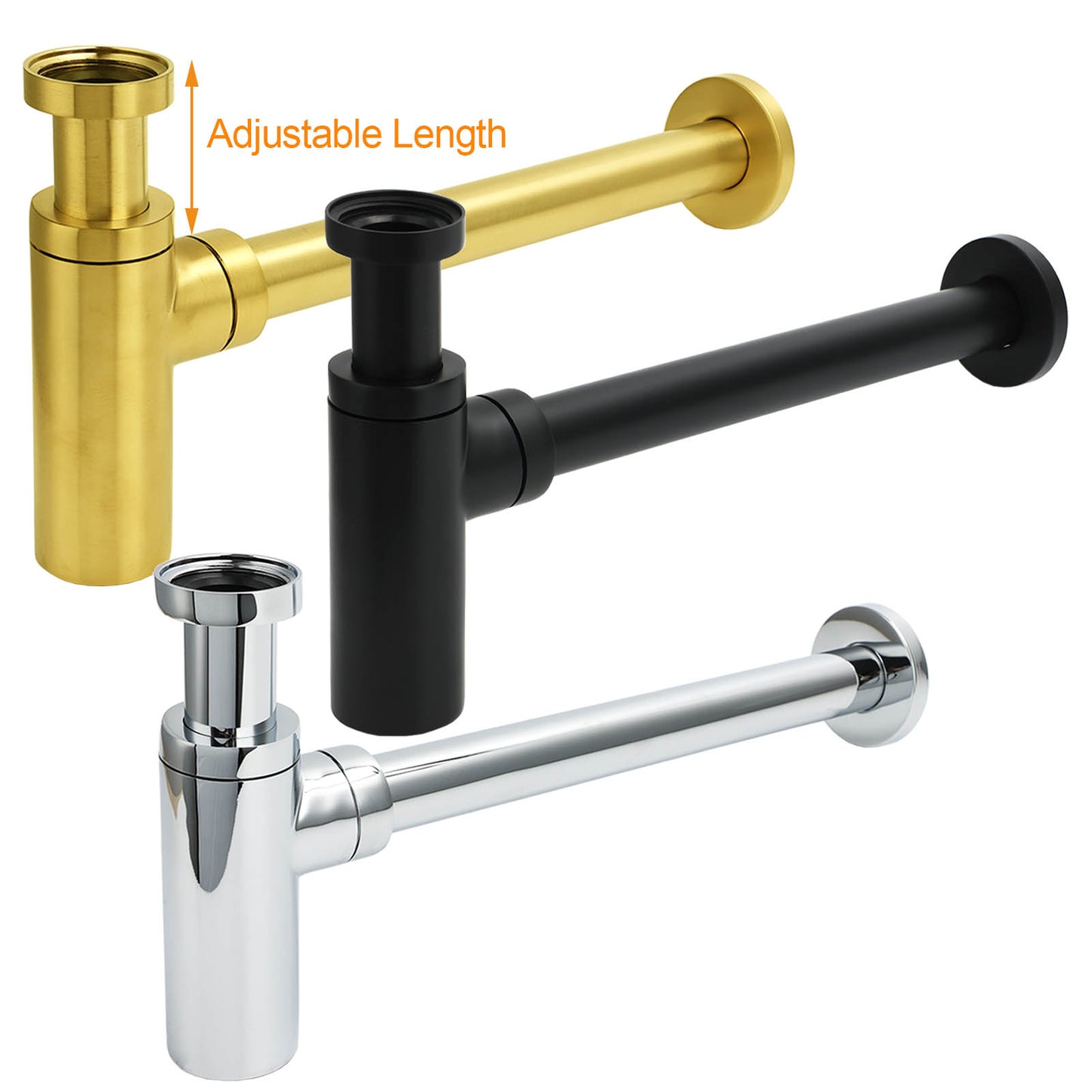 32mm Round Bottle Trap * Watermark Approved - Available in 5 colours