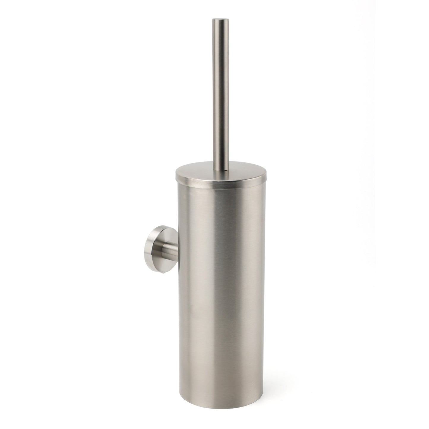 MAYNE 390mm Round Wall Toilet Brush with Holder - Available in 5 colours