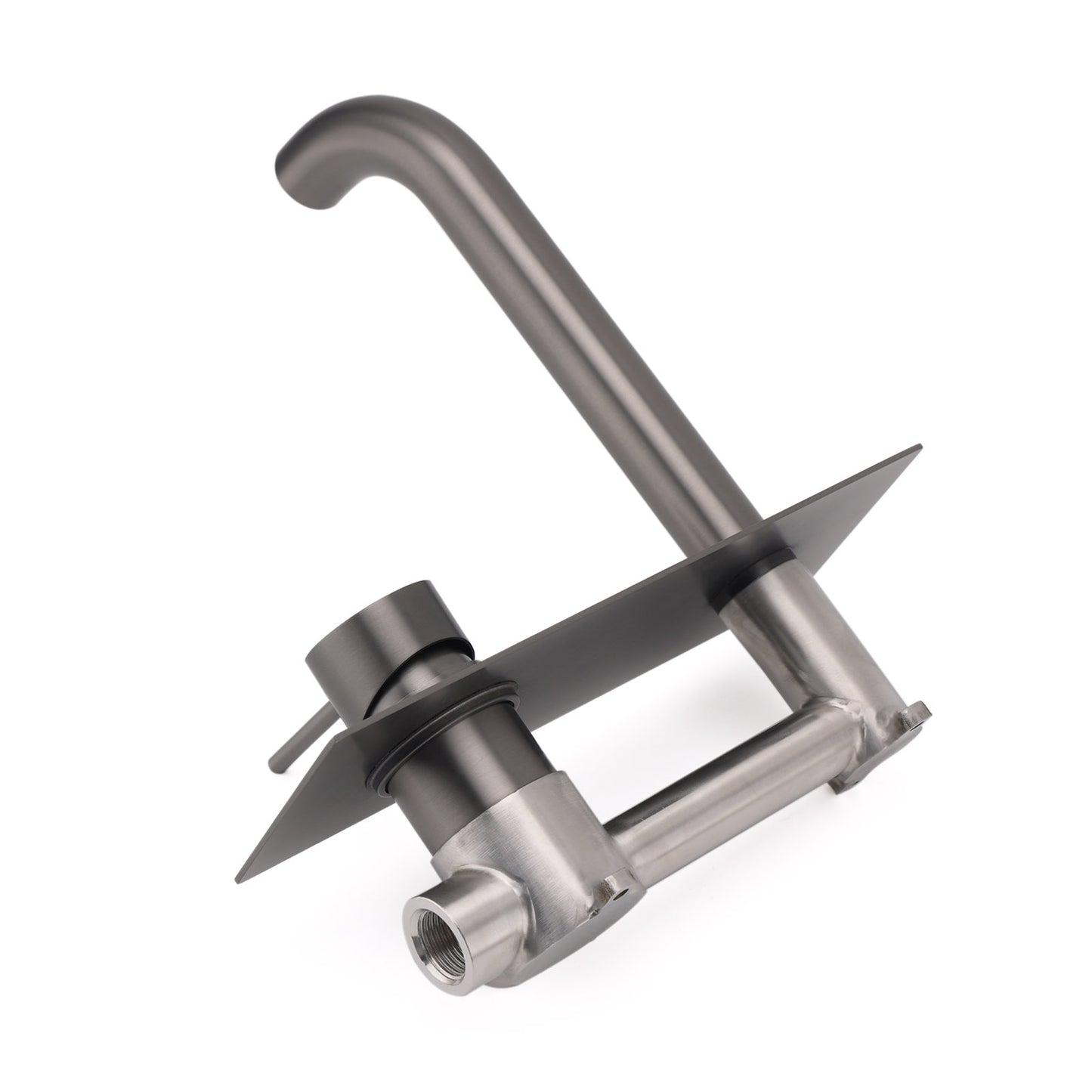 Round Pin Wall Mixer with Spout - Available in 5 Colours