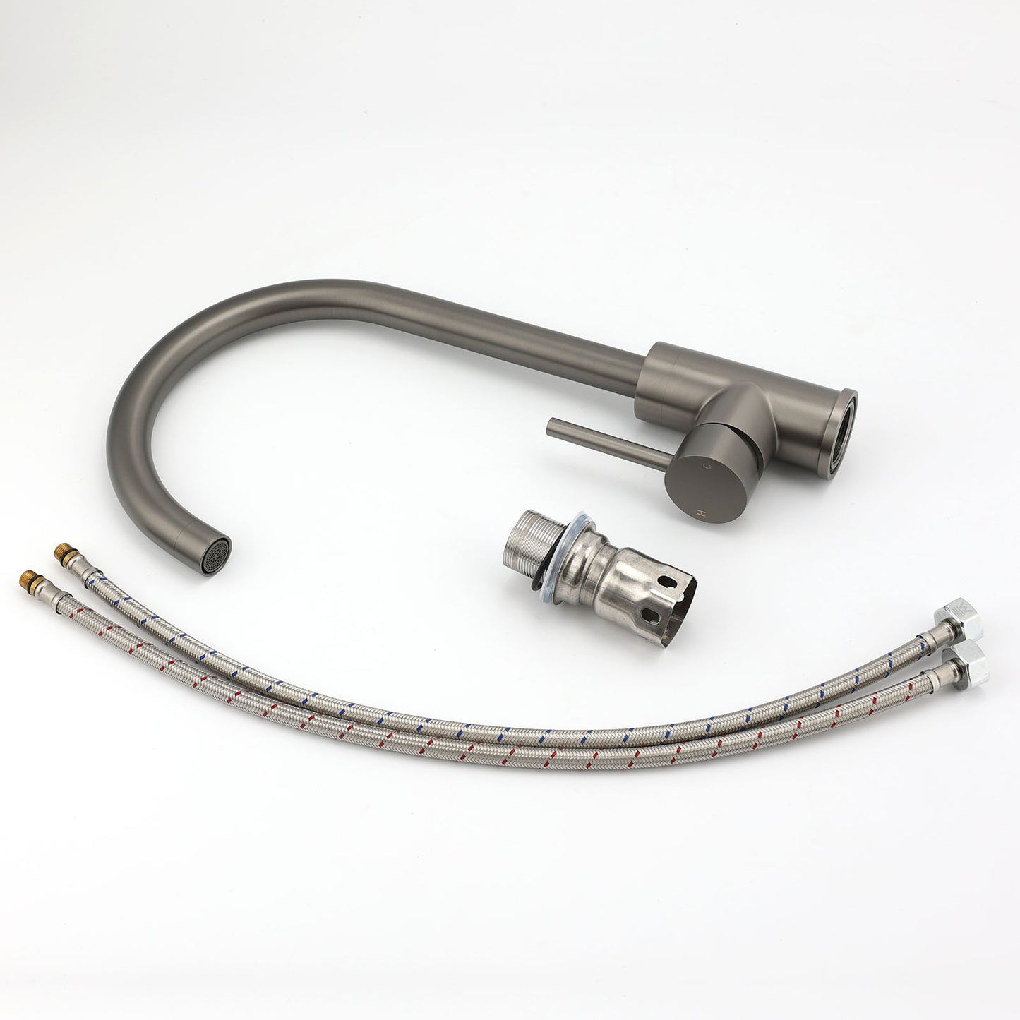 PIN GOOSENECK  Round Mixer - Available in 5 Colours