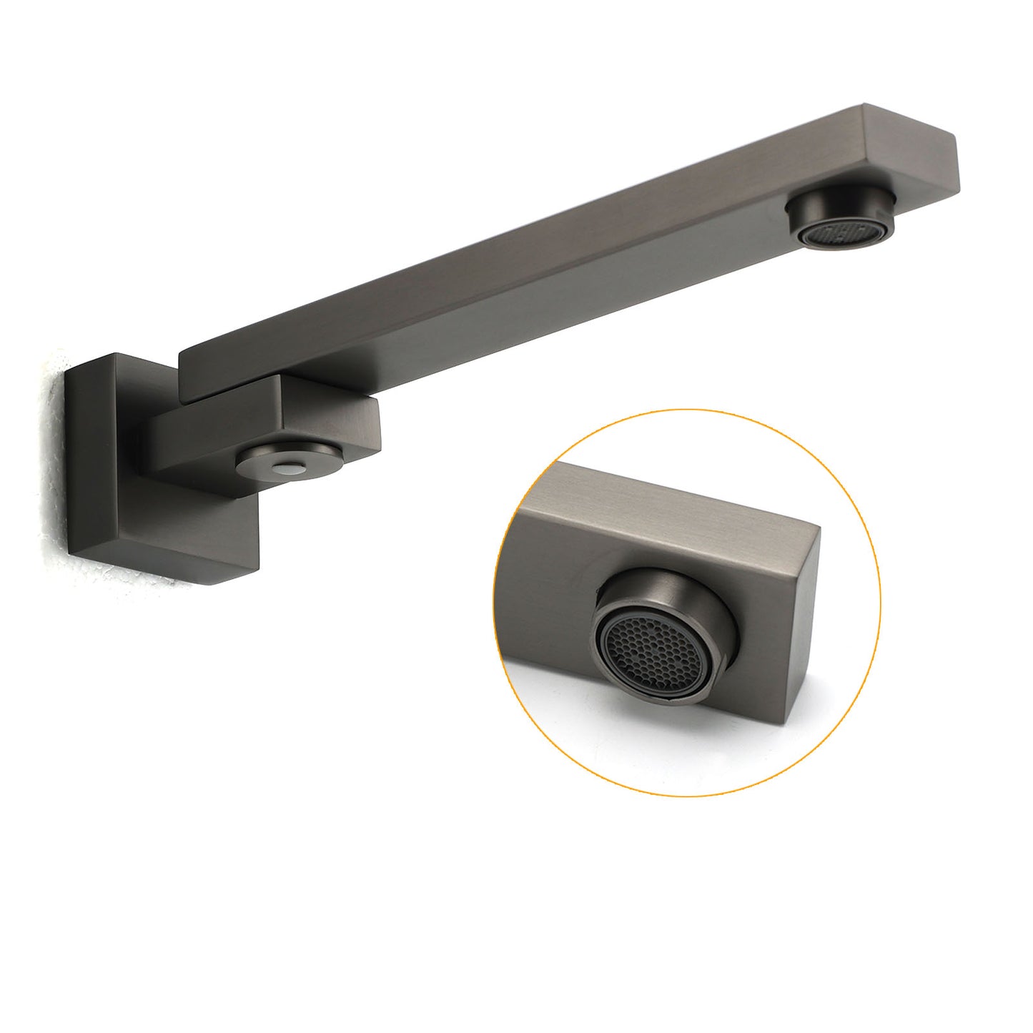 SWIVEL  Square Bath Outlet spout  - Available in 5 Colours