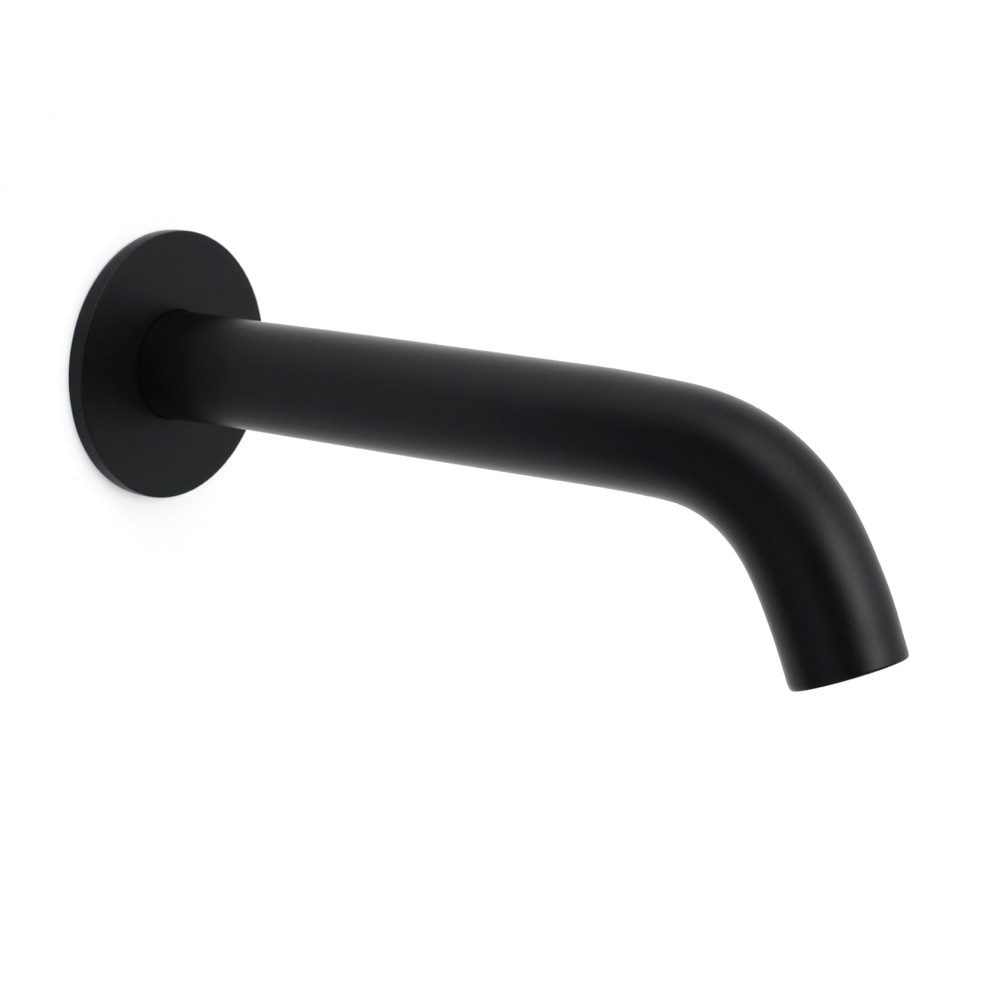 Droop 195mm Round Bath Outlet Spout - Available in 6 Colours