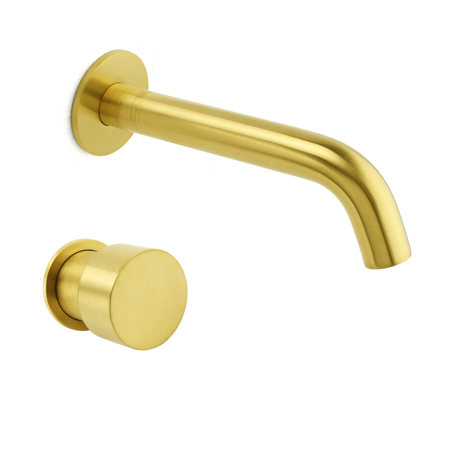 Round Progressive Wall Mixer with Spout Combination - Available in 5 Colours