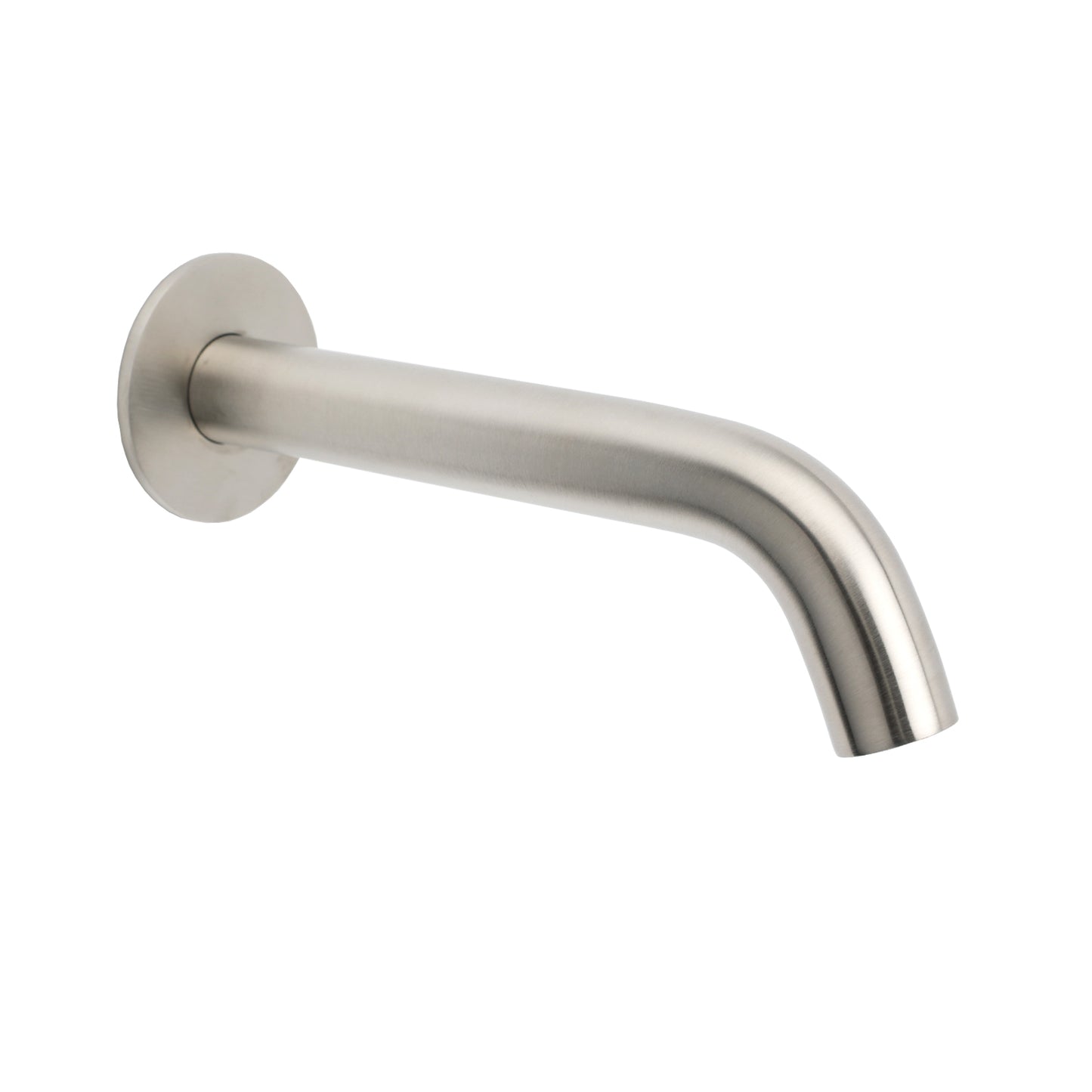 Droop 195mm Round Bath Outlet Spout - Available in 6 Colours