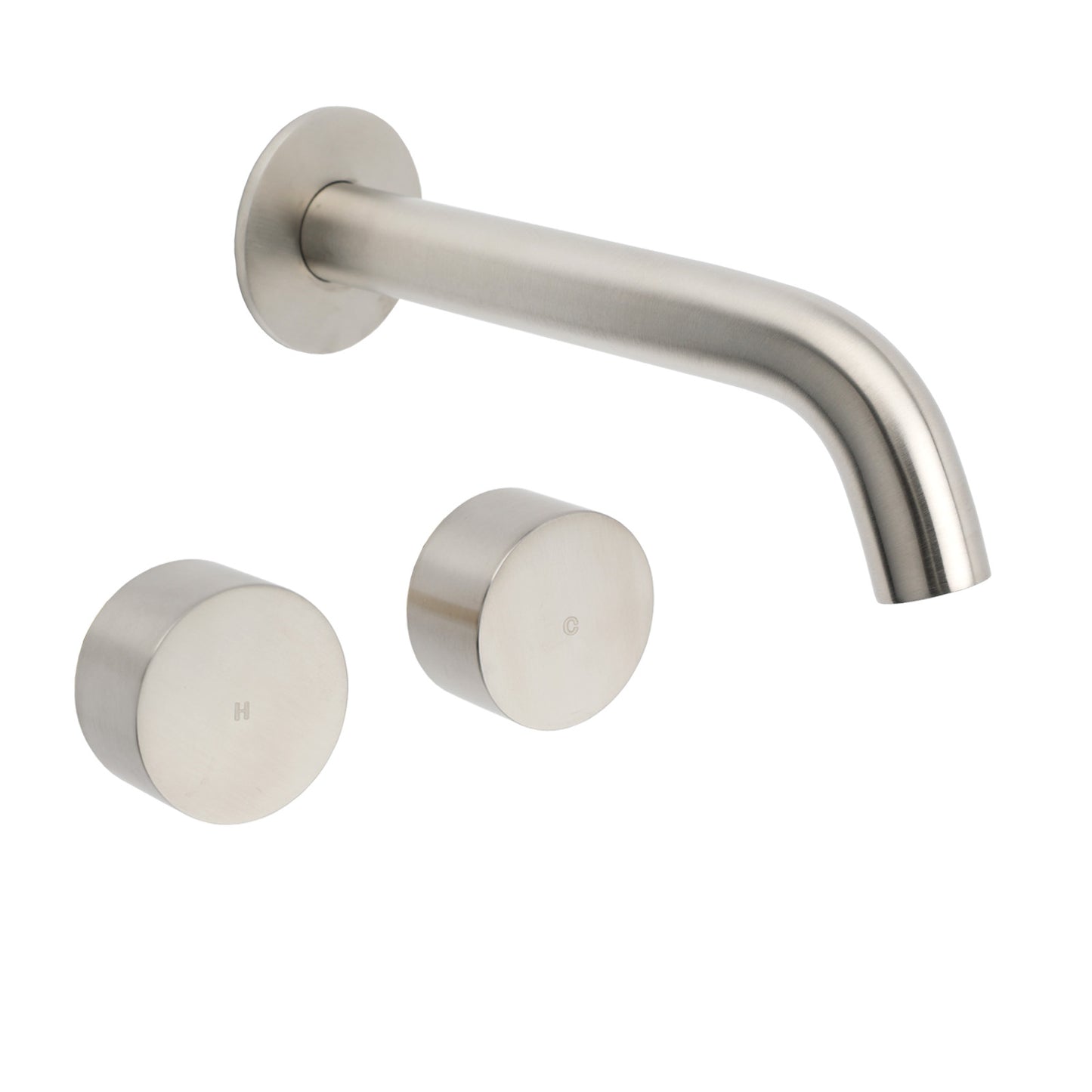 Round Hot & Cold Handles with Spout - Available in 5 Colours