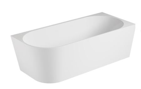 KHEUB ECON 1400 RIGHT HAND GLOSS WHITE NO OVERFLOW