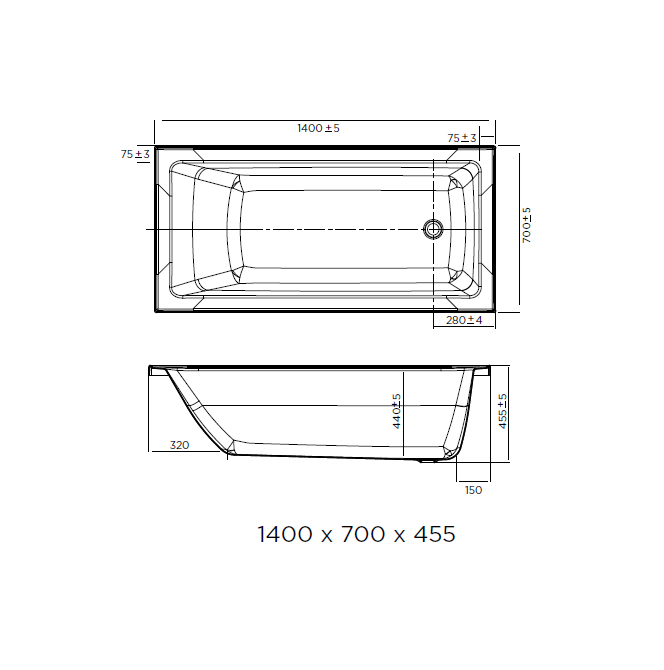 KHEUB LOUVER INSERT 1400 GLOSS WHITE