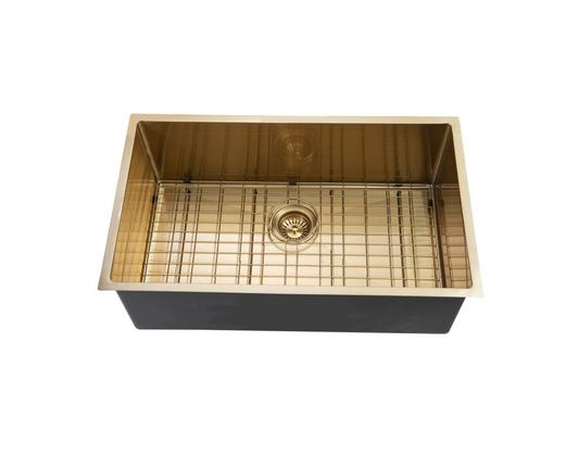 GOLD STAINLESS 760 SINGLE BOWL SINK
