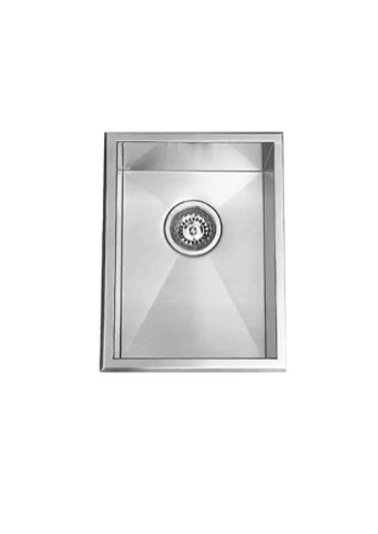 BRUSHED STAINLESS 340 SINGLE BOWL