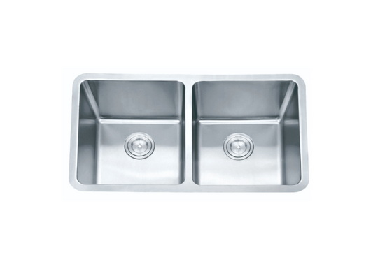 STAINLESS 790 DOUBLE BOWL SINK