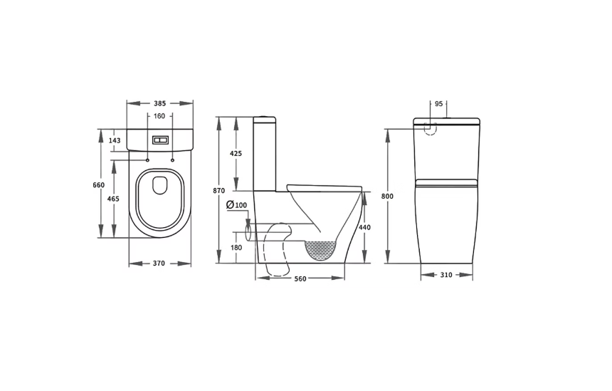 NEO X RIMLESS & TORNADO TOILET