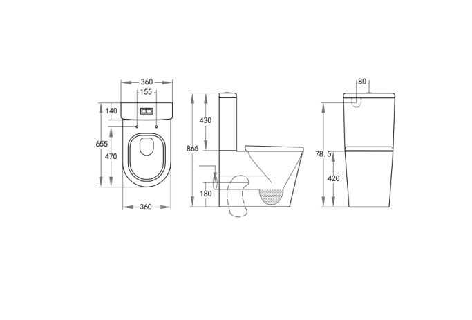 NEO II  TORNADO TOILET