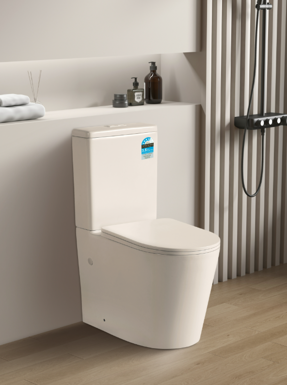 NEO MATTE WHITE RIMLESS TOILET