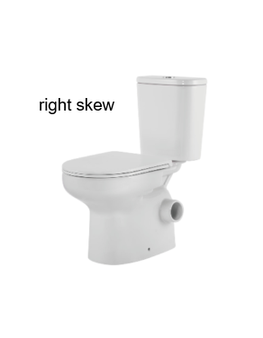 SKEW RIGHT HAND TOILET SKEWA-R ZENMO