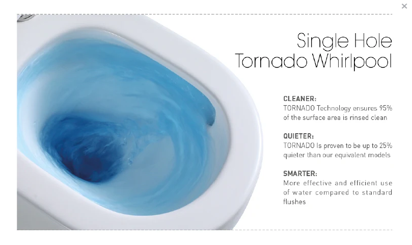 VIVO-II TORNADO TOILET ZENMO ECT
