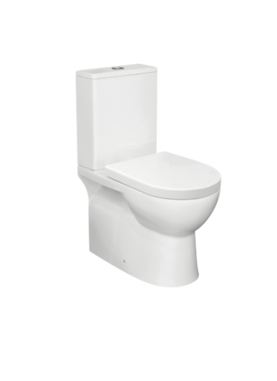 BIANCO-II RIMLESS GLOSS WHITE TOILET ZENMO