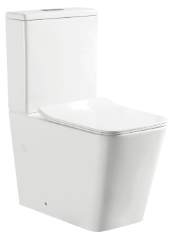 ACQUA-II RIMLESS GLOSS WHITE TOILET ZENMO